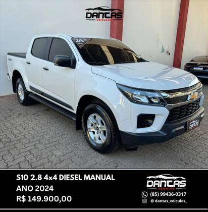 CHEVROLET S10 2.8 16V TURBO DIESEL LS CD 4X4 MANUAL
