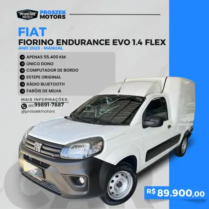 FIAT FIORINO 1.4 MPI FURGÃO ENDURANCE 8V FLEX 2P MANUAL