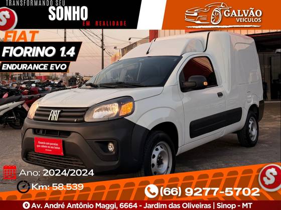 FIAT FIORINO 1.4 MPI FURGÃO ENDURANCE 8V FLEX 2P MANUAL