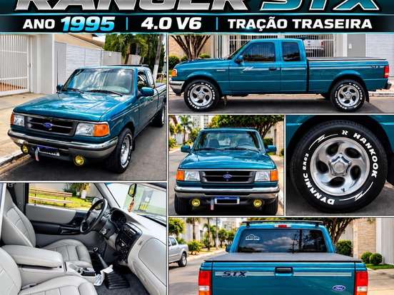 FORD-RANGER-4.0 STX 4X2 CE V6 12V GASOLINA 2P MANUAL FORD-RANGER-1995