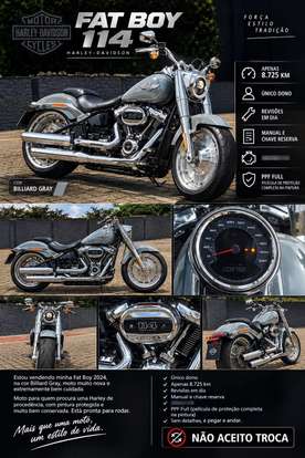 HARLEY-DAVIDSON-SOFTAIL FAT BOY 114 HARLEY-DAVIDSON-SOFTAIL FAT BOY 114-2024