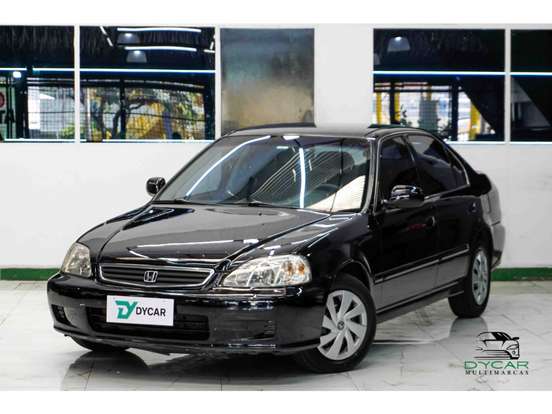 HONDA-CIVIC-1.6 LX 16V GASOLINA 4P AUTOMÁTICO HONDA-CIVIC-2000