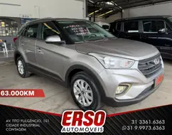 HYUNDAI CRETA 1.6 16V FLEX ACTION AUTOMÁTICO HYUNDAI CRETA 1.6 16V FLEX ACTION AUTOMÁTICO