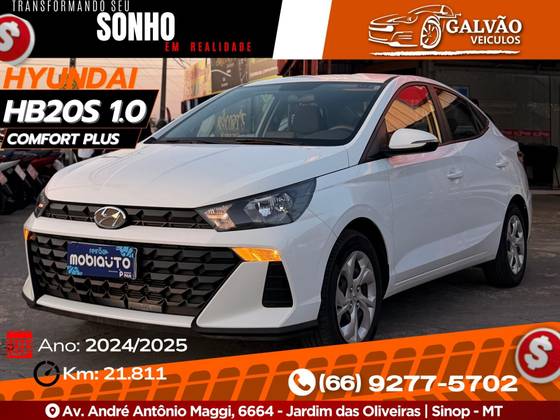 HYUNDAI HB20S 1.0 12V FLEX COMFORT PLUS MANUAL