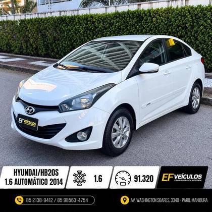 HYUNDAI HB20S 1.6 COMFORT PLUS 16V FLEX 4P AUTOMÁTICO