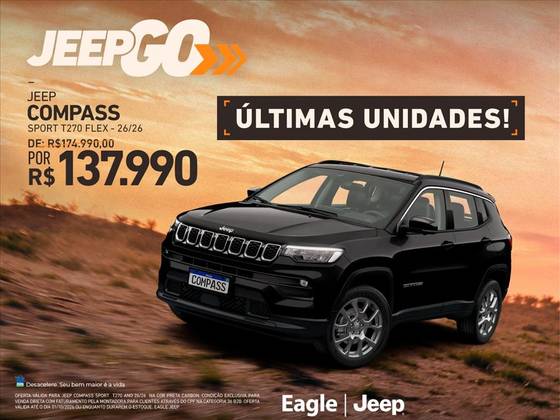 JEEP COMPASS 1.3 T270 TURBO FLEX SPORT AT6