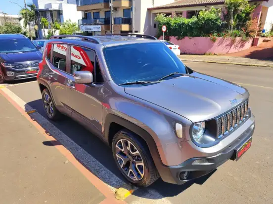 JEEP-RENEGADE-1.8 16V FLEX LONGITUDE 4P AUTOMÁTICO JEEP-RENEGADE-2018