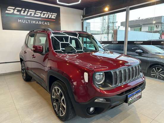 JEEP-RENEGADE-1.8 16V FLEX LONGITUDE 4P AUTOMÁTICO JEEP-RENEGADE-2020