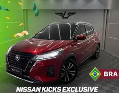 NISSAN KICKS 1.6 16V FLEXSTART EXCLUSIVE XTRONIC NISSAN KICKS 1.6 16V FLEXSTART EXCLUSIVE XTRONIC