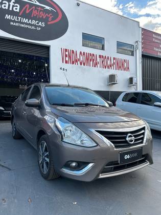 NISSAN VERSA 1.6 16V FLEXSTART UNIQUE 4P XTRONIC
