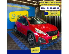 PEUGEOT 2008 1.6 16V THP FLEX GRIFFE 4P AUTOMÁTICO PEUGEOT 2008 1.6 16V THP FLEX GRIFFE 4P AUTOMÁTICO