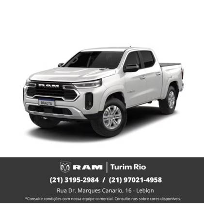 RAM DAKOTA 2.2 TURBO DIESEL BIG HORN 4X4 AUTOMÁTICO