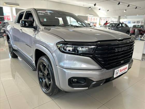 RAM RAMPAGE 2.0 HURRICANE 4 TURBO GASOLINA LARAMIE 4X4 AUTOMÁTICO