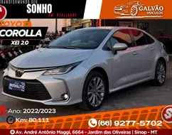 TOYOTA COROLLA 2.0 VVT-IE FLEX XEI DIRECT SHIFT TOYOTA COROLLA 2.0 VVT-IE FLEX XEI DIRECT SHIFT