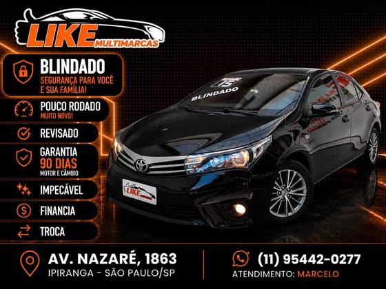 TOYOTA COROLLA 2.0 XEI 16V FLEX 4P AUTOMÁTICO