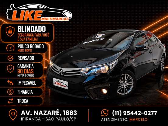 TOYOTA-COROLLA-2.0 XEI 16V FLEX 4P AUTOMÁTICO TOYOTA-COROLLA-2014