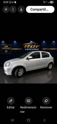 TOYOTA ETIOS 1.3 X 16V FLEX 4P MANUAL