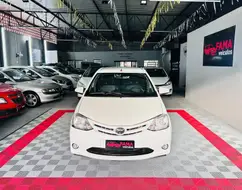 TOYOTA ETIOS 1.5 PLATINUM 16V FLEX 4P MANUAL TOYOTA ETIOS 1.5 PLATINUM 16V FLEX 4P MANUAL