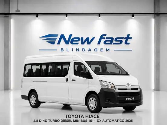 TOYOTA-HIACE-2.8 D-4D TURBO DIESEL MINIBUS 15+1 DX AUTOMÁTICO TOYOTA-HIACE-2025