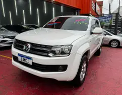 VOLKSWAGEN AMAROK 2.0 TRENDLINE 4X4 CD 16V TURBO INTERCOOLER DIESEL 4P AUTOMÁTICO VOLKSWAGEN AMAROK 2.0 TRENDLINE 4X4 CD 16V TURBO INTERCOOLER DIESEL 4P AUTOMÁTICO