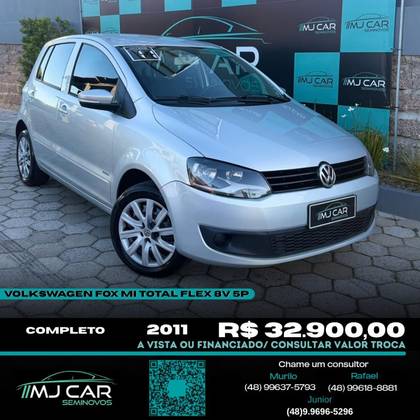 VOLKSWAGEN FOX 1.0 MI 8V FLEX 4P MANUAL