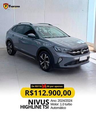 VOLKSWAGEN NIVUS 1.0 200 TSI TOTAL FLEX HIGHLINE AUTOMÁTICO