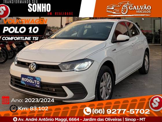 VOLKSWAGEN POLO 1.0 170 TSI COMFORTLINE AUTOMÁTICO