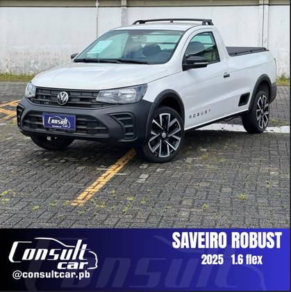 VOLKSWAGEN SAVEIRO 1.6 MSI ROBUST CS 16V FLEX 2P MANUAL