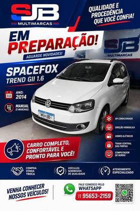 VOLKSWAGEN SPACEFOX 1.6 MI TREND 8V FLEX 4P MANUAL