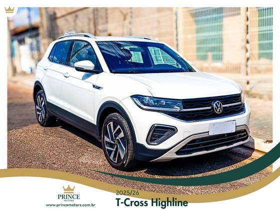 VOLKSWAGEN T-CROSS 1.4 250 TSI TOTAL FLEX HIGHLINE AUTOMÁTICO