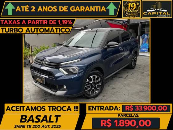 CITROËN BASALT 1.0 TURBO 200 FLEX SHINE CVT