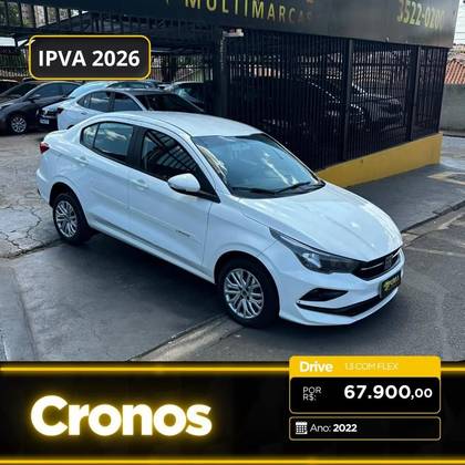 FIAT CRONOS 1.3 FIREFLY FLEX DRIVE MANUAL