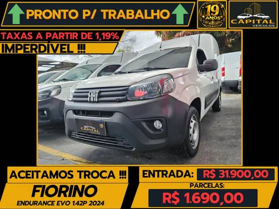 FIAT FIORINO 1.4 MPI FURGÃO ENDURANCE 8V FLEX 2P MANUAL