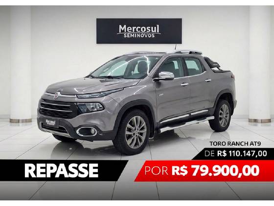 FIAT TORO 2.0 16V TURBO DIESEL RANCH 4WD AT9