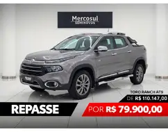 FIAT TORO 2.0 16V TURBO DIESEL RANCH 4WD AT9 FIAT TORO 2.0 16V TURBO DIESEL RANCH 4WD AT9