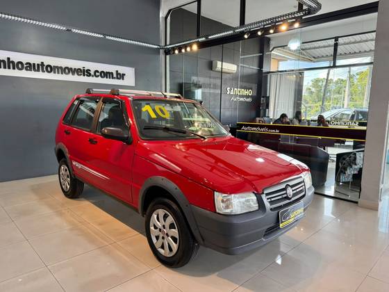FIAT UNO 1.0 MPI MILLE WAY ECONOMY 8V FLEX 4P MANUAL