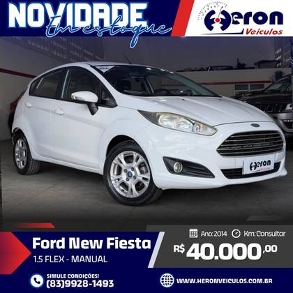 FORD FIESTA 1.5 SE HATCH 16V FLEX 4P MANUAL