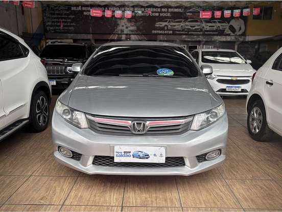 HONDA-CIVIC-1.8 LXS 16V FLEX 4P AUTOMÁTICO HONDA-CIVIC-2013