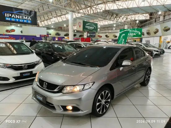 HONDA-CIVIC-2.0 LXR 16V FLEX 4P AUTOMÁTICO HONDA-CIVIC-2015