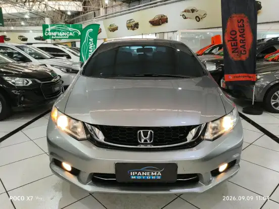 HONDA-CIVIC-2.0 LXR 16V FLEX 4P AUTOMÁTICO HONDA-CIVIC-2015