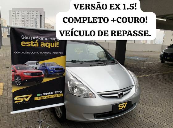 HONDA FIT 1.5 EX 16V GASOLINA 4P MANUAL