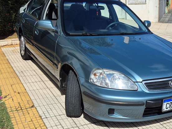 HONDA-CIVIC-1.6 LX 16V GASOLINA 4P AUTOMÁTICO HONDA-CIVIC-1999