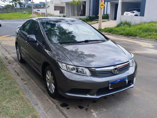 HONDA-CIVIC-1.8 LXS 16V FLEX 4P AUTOMÁTICO HONDA-CIVIC-2013