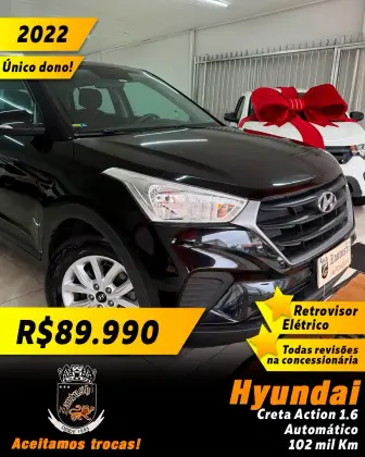 HYUNDAI CRETA 1.6 16V FLEX ACTION AUTOMÁTICO