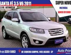 HYUNDAI SANTA FÉ 3.5 MPFI V6 24V 285CV GASOLINA 4P AUTOMÁTICO HYUNDAI SANTA FÉ 3.5 MPFI V6 24V 285CV GASOLINA 4P AUTOMÁTICO