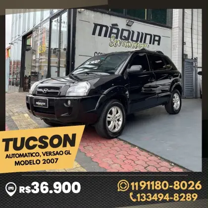 HYUNDAI TUCSON 2.0 MPFI GL 16V 142CV 2WD GASOLINA 4P AUTOMÁTICO