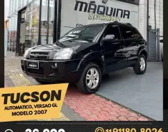 HYUNDAI TUCSON 2.0 MPFI GL 16V 142CV 2WD GASOLINA 4P AUTOMÁTICO HYUNDAI TUCSON 2.0 MPFI GL 16V 142CV 2WD GASOLINA 4P AUTOMÁTICO