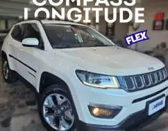 JEEP COMPASS 2.0 16V FLEX LONGITUDE AUTOMÁTICO JEEP COMPASS 2.0 16V FLEX LONGITUDE AUTOMÁTICO