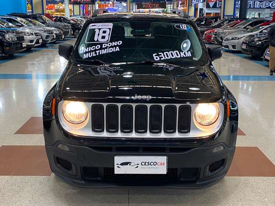 JEEP-RENEGADE-1.8 16V FLEX 4P AUTOMÁTICO JEEP-RENEGADE-2018