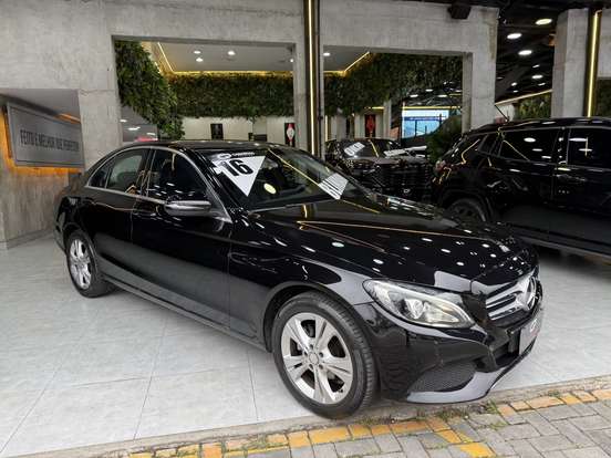 MERCEDES-BENZ-C 180-1.6 CGI 16V TURBO FLEX 4P AUTOMÁTICO MERCEDES-BENZ-C 180-2016
